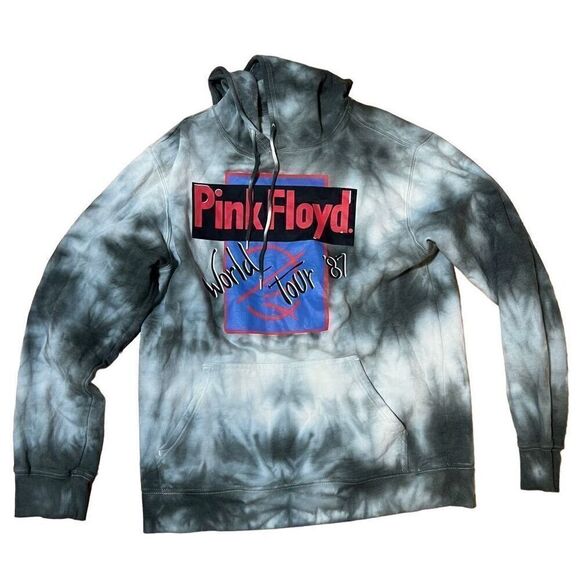 Pink Floyd Official Merch 2021 momentary lapse of reason 1987 world tour, tie-dy - Picture 2 of 10
